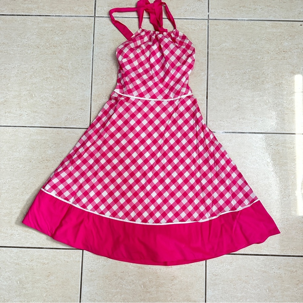 Lilly Pulitzer Pink and White Dress